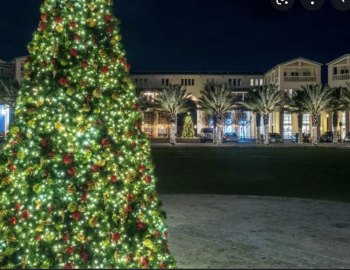 Turn On The Town Christmas event in Seaside, FL