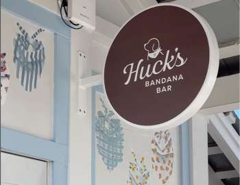 Huck's Bandana Bar in Seaside, FL Huck's Bandana Bar in Seaside, FL