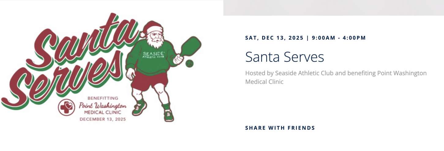 Santa Serves Pickleball Tournament