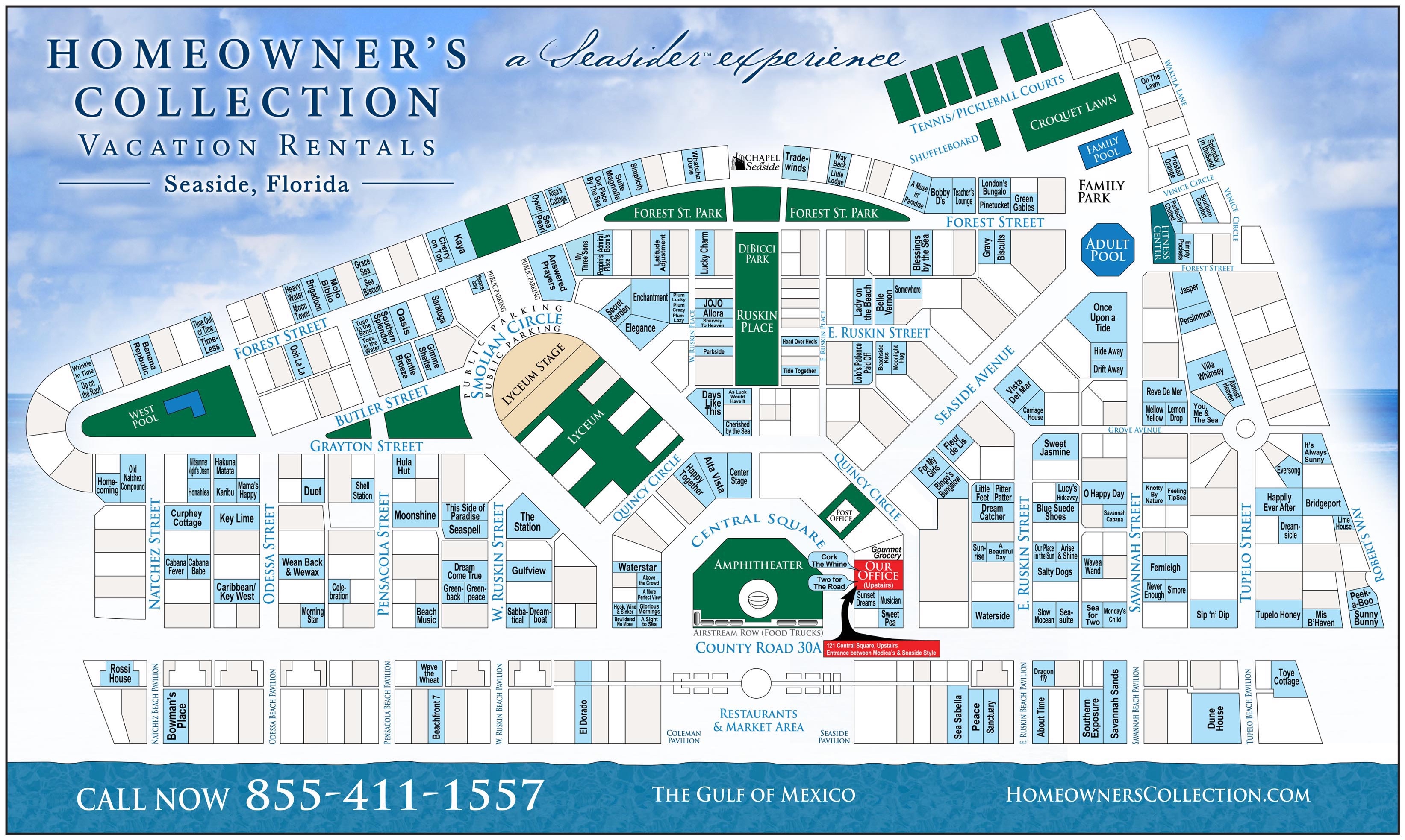Seaside Map March 2026